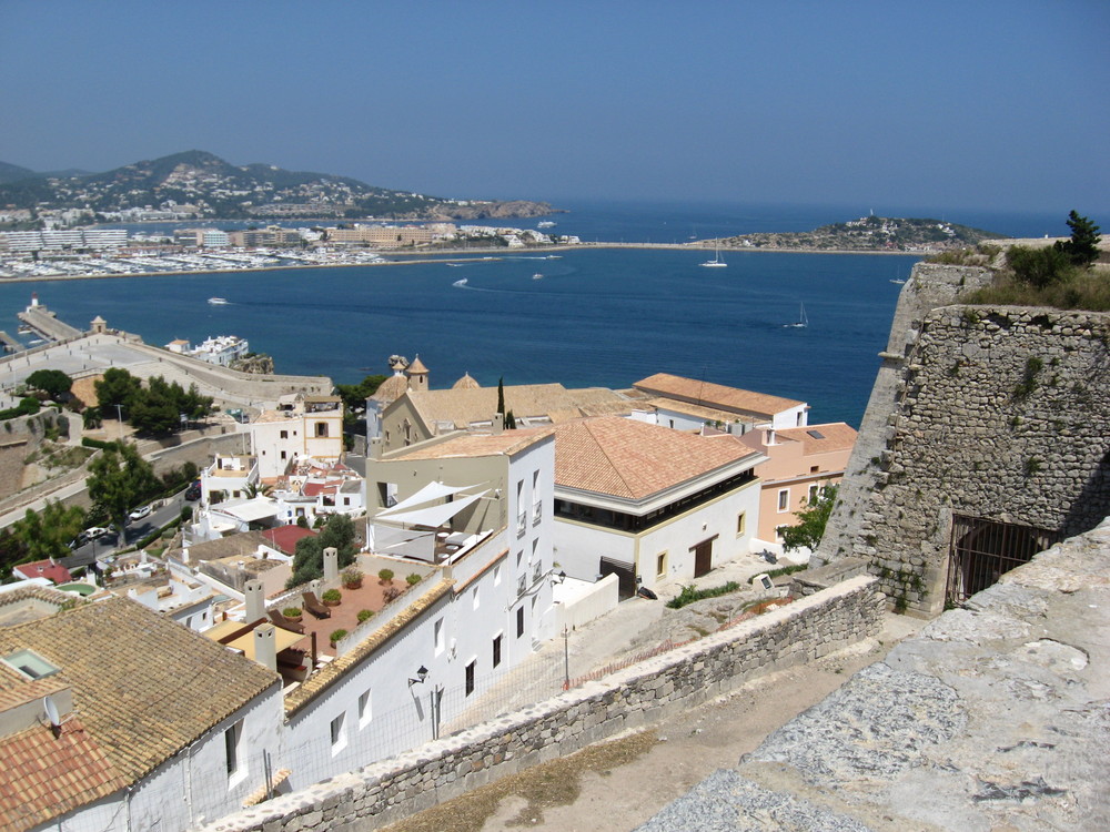 Blick über Ibiza-Stadt