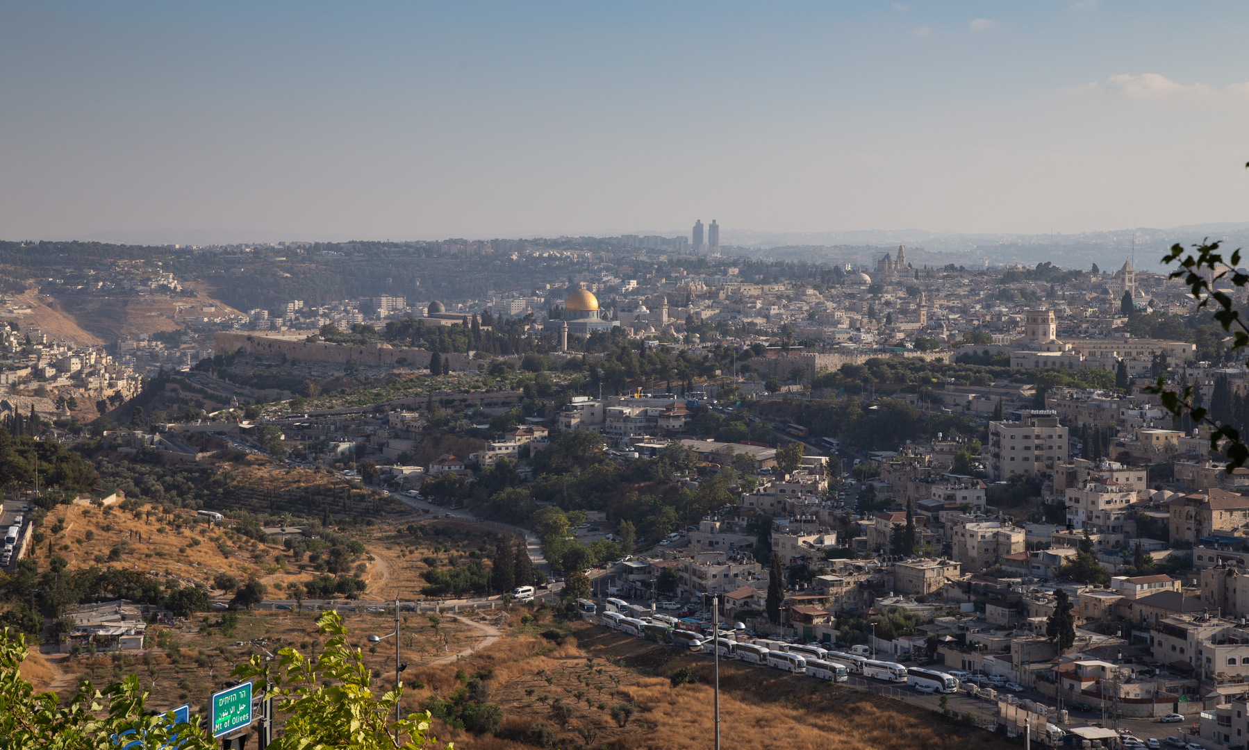 Blick über Jerusalem