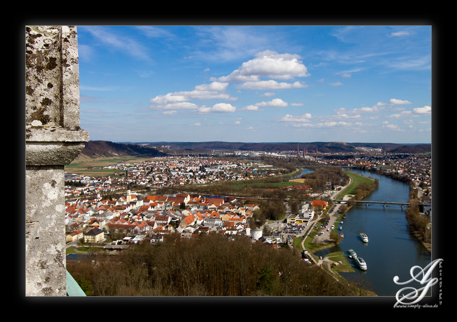 Blick über Kelheim