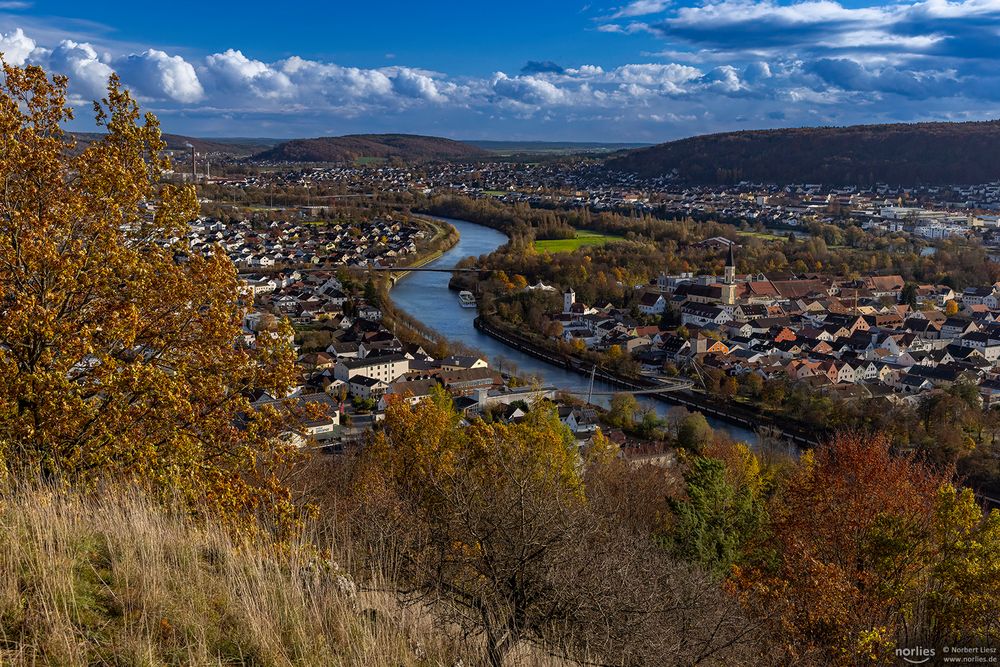 Blick über Kelheim