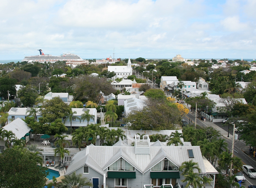 Blick über Key West