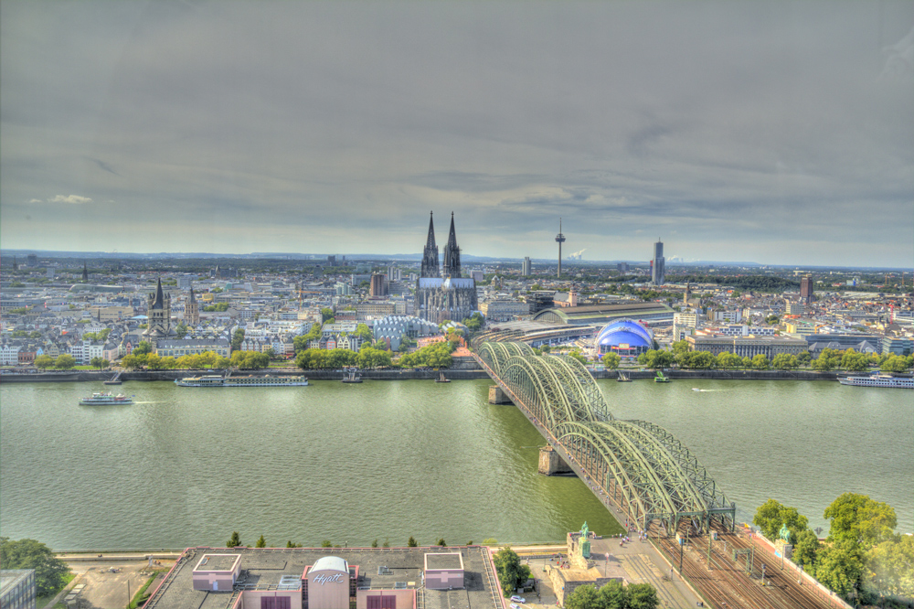 Blick über Köln