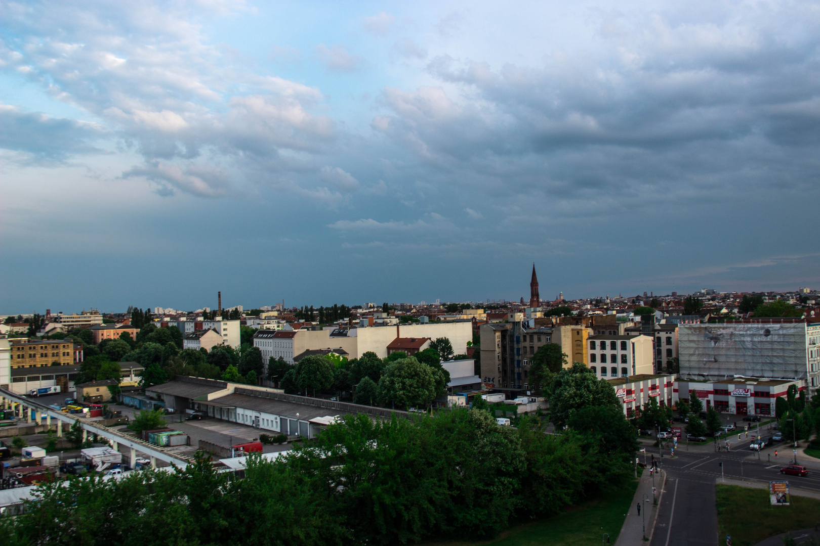 Blick über Kreuzberg