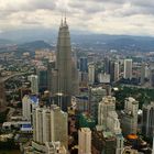 Blick über Kuala Lumpur