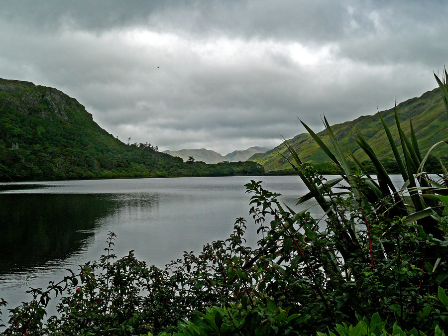 Blick über Kylemore Lough