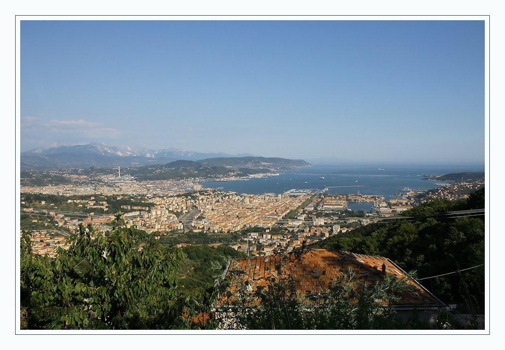 Blick über La Spezia