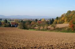 Blick über Land