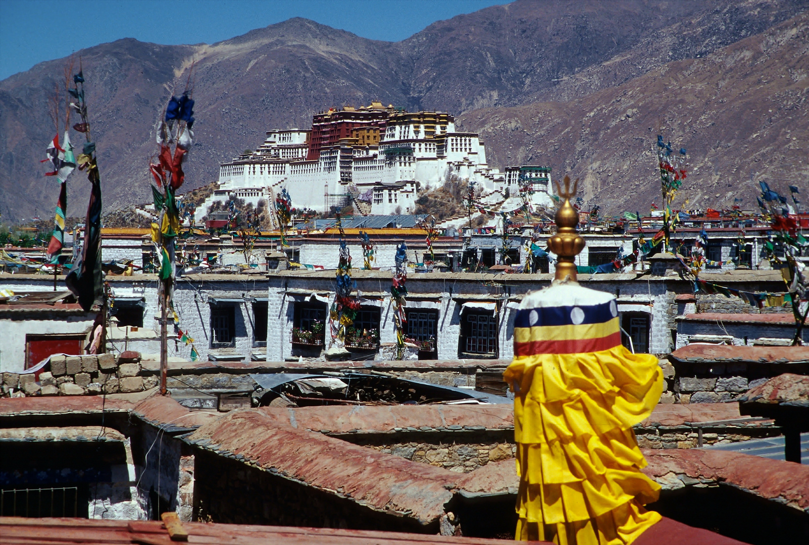 Blick über Lhasa