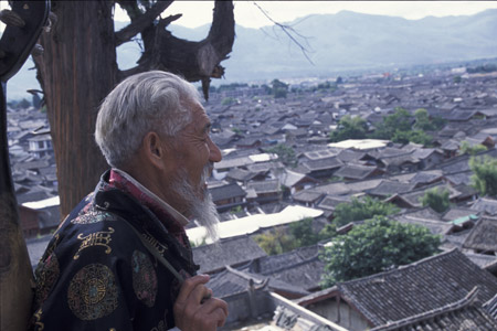 Blick ueber Lijiang