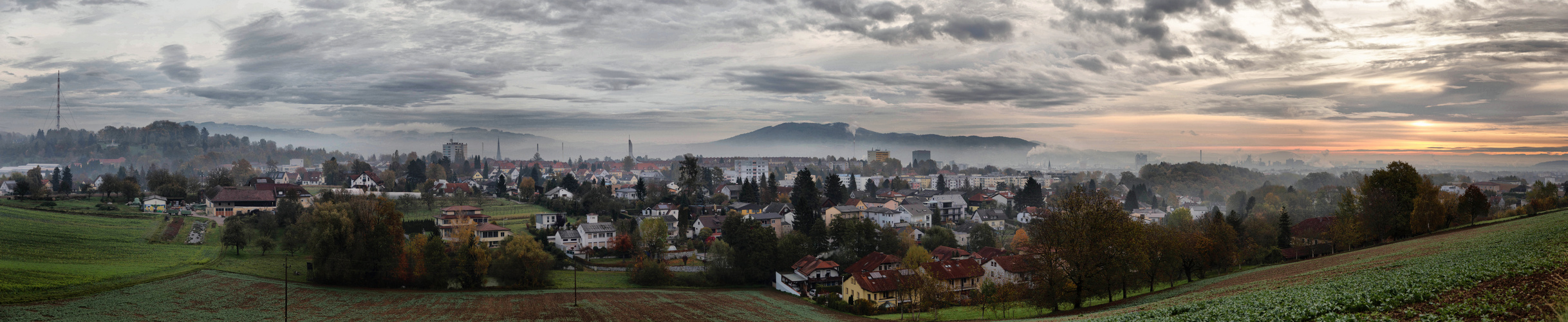 Blick über Linz