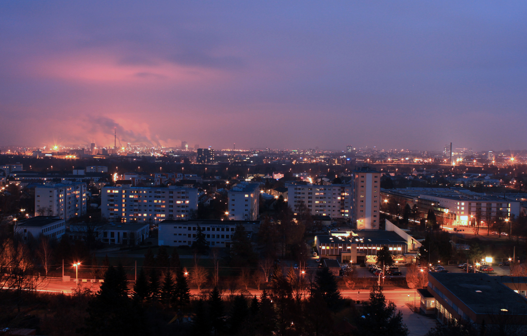 Blick über Linz