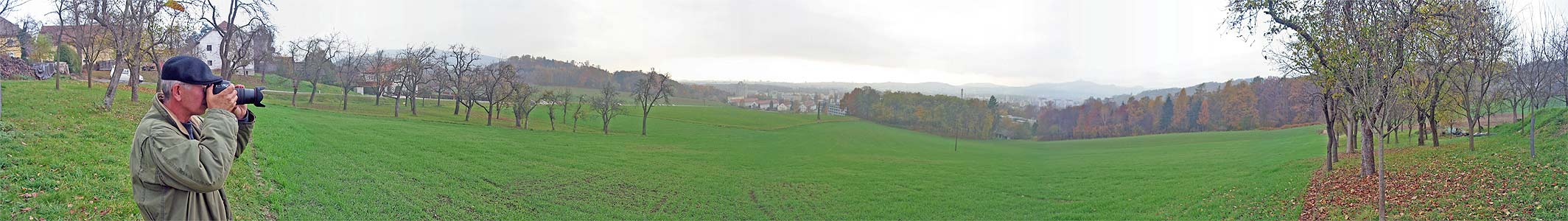 Blick über Linz