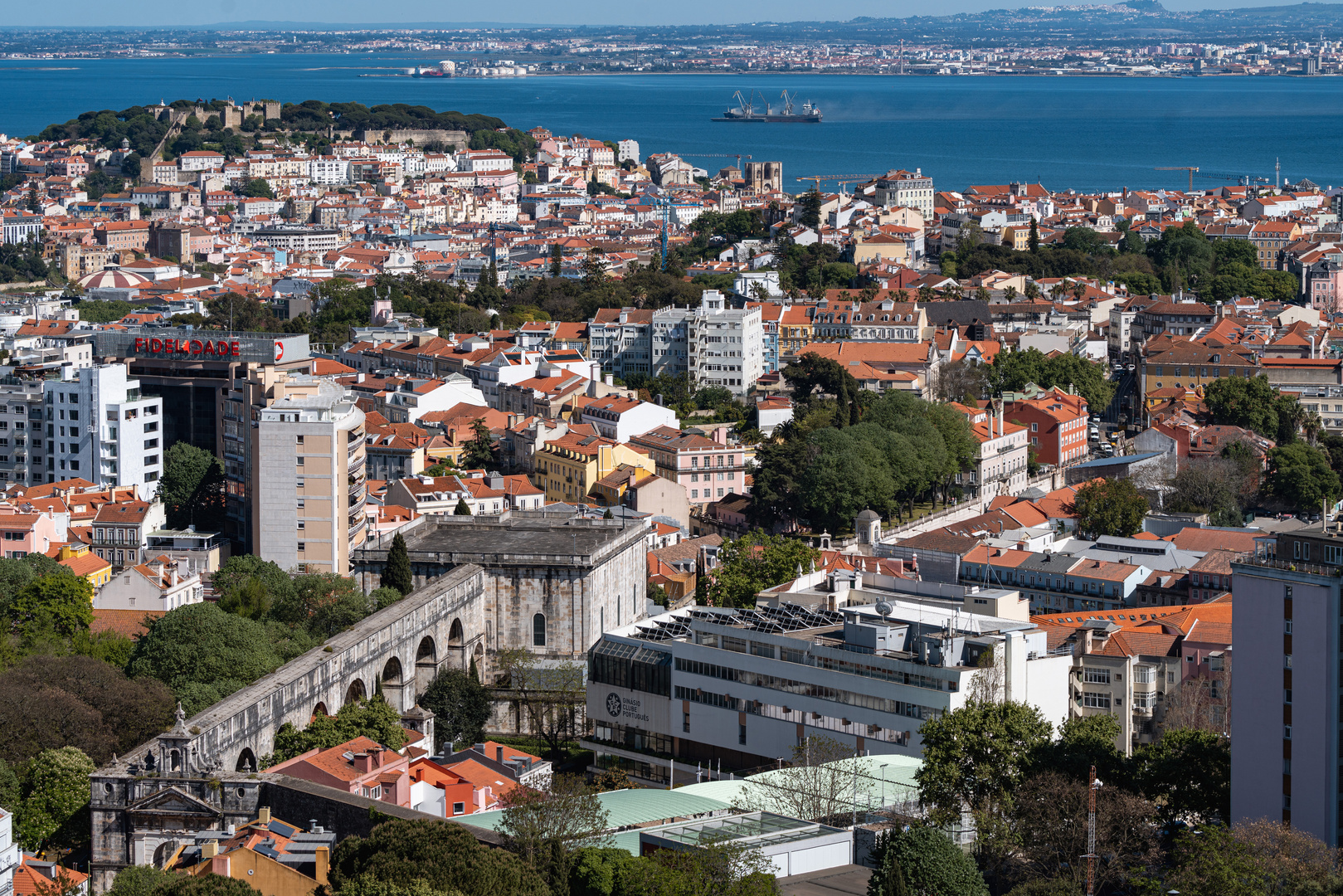 Blick über Lissabon