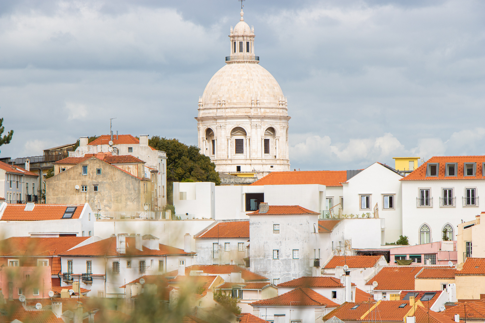 Blick über Lissabon