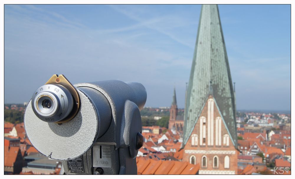 Blick über Lüneburg