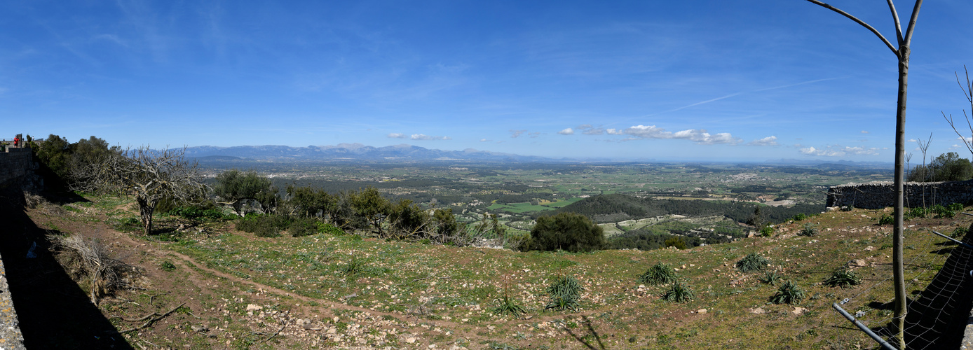 Blick über Mallorca