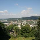 Blick über Marburg vom Schloß in nördliche Richtung