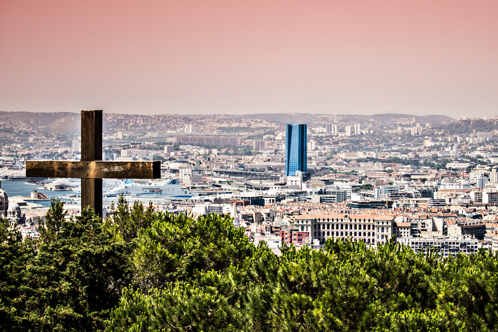 Blick über Marseille