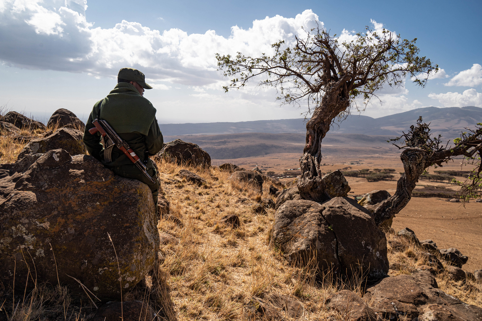 Blick über Masai-land