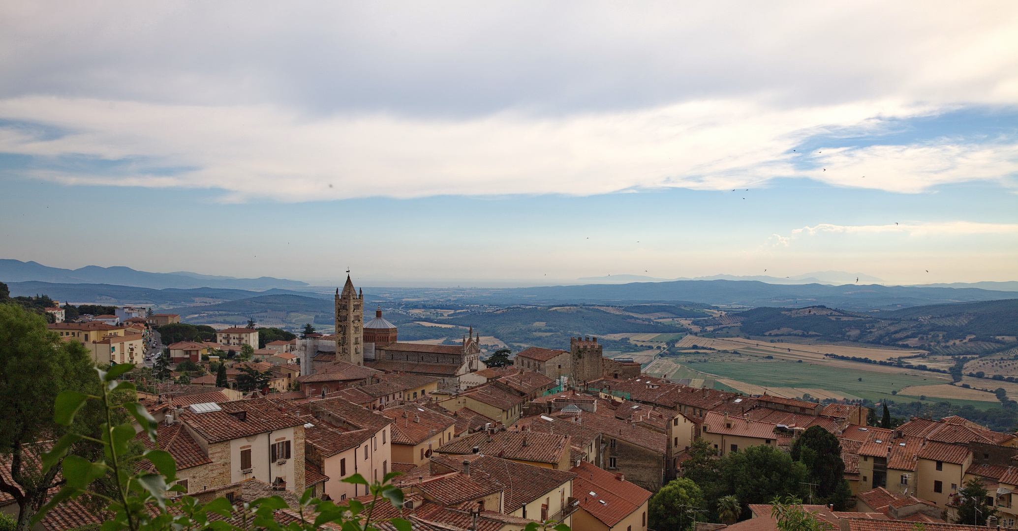 Blick über Massa Marittima - Toskana