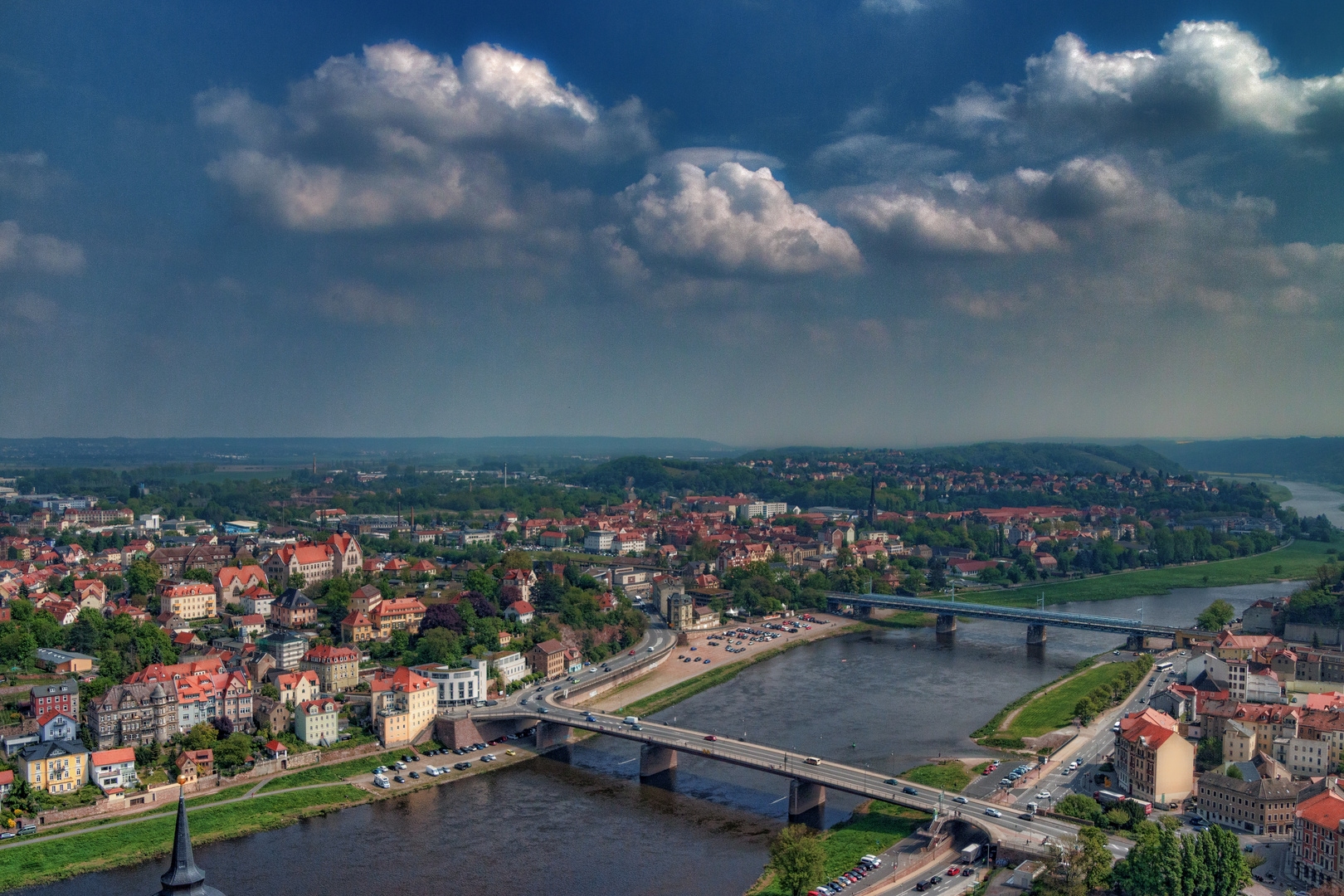 Blick über Meißen 