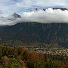 Blick über Mittenwald