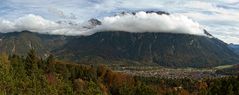 Blick über Mittenwald