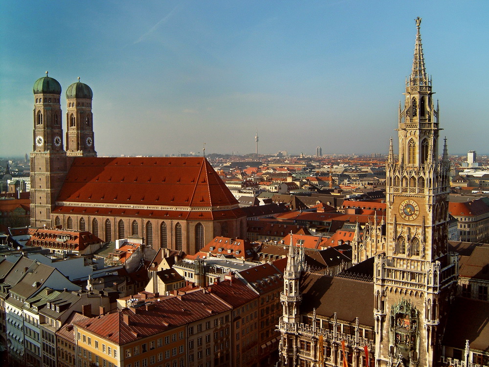 Blick über München