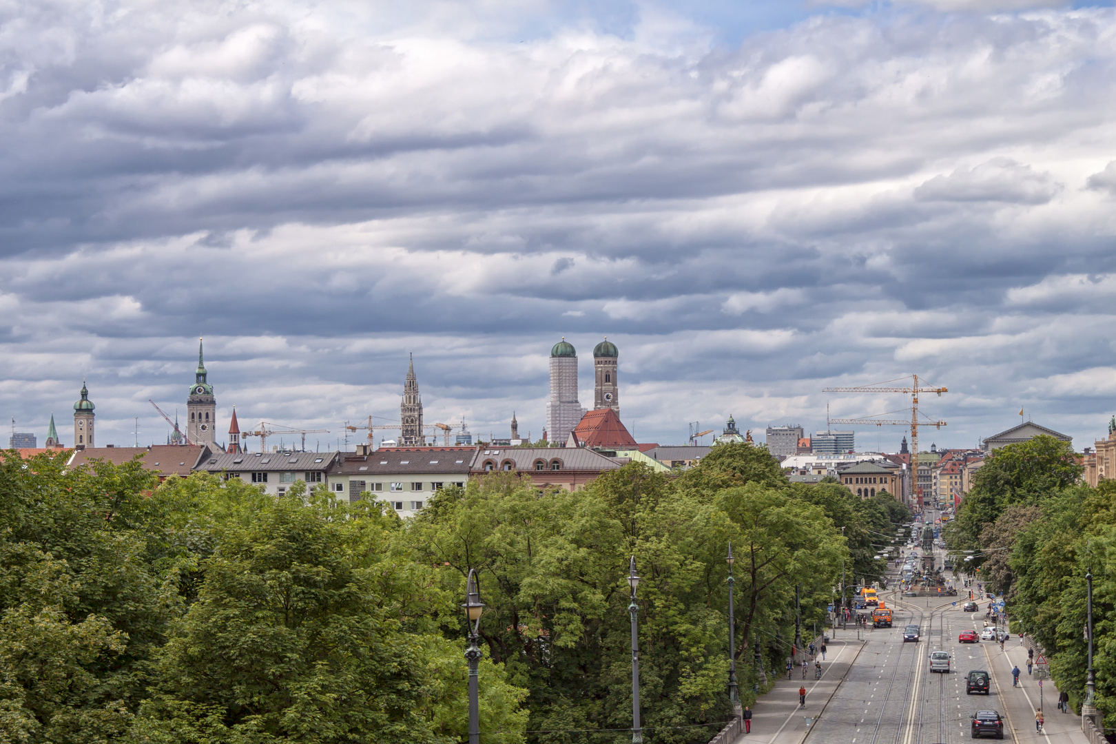 Blick über München