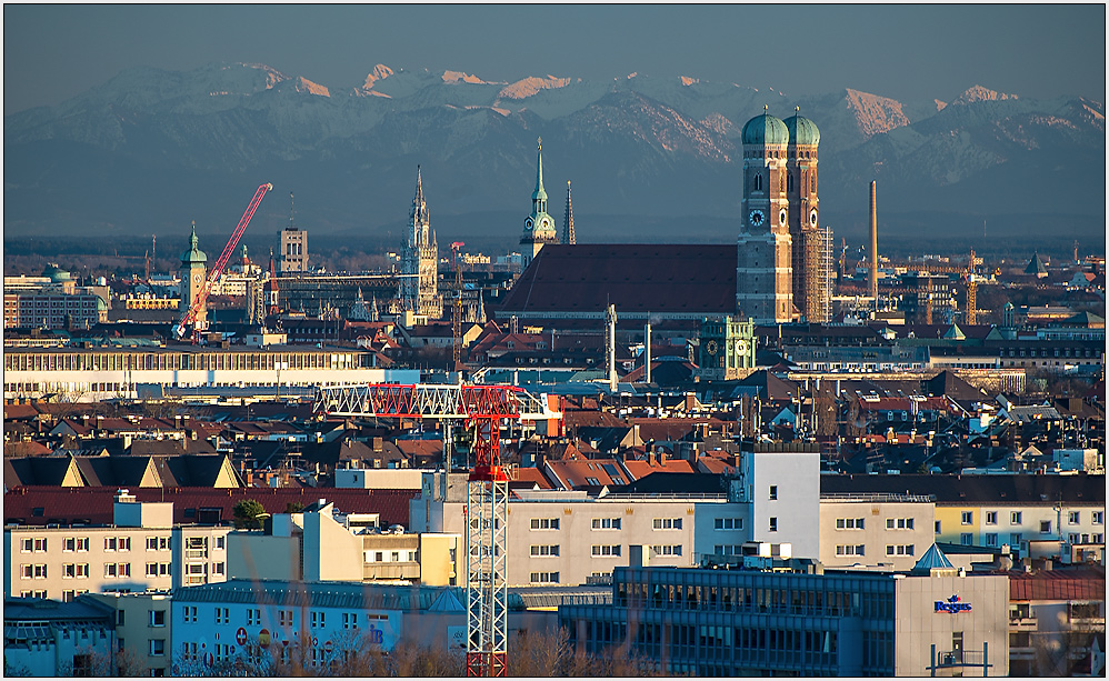 Blick über München