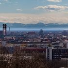 Blick über München`s Altstadt