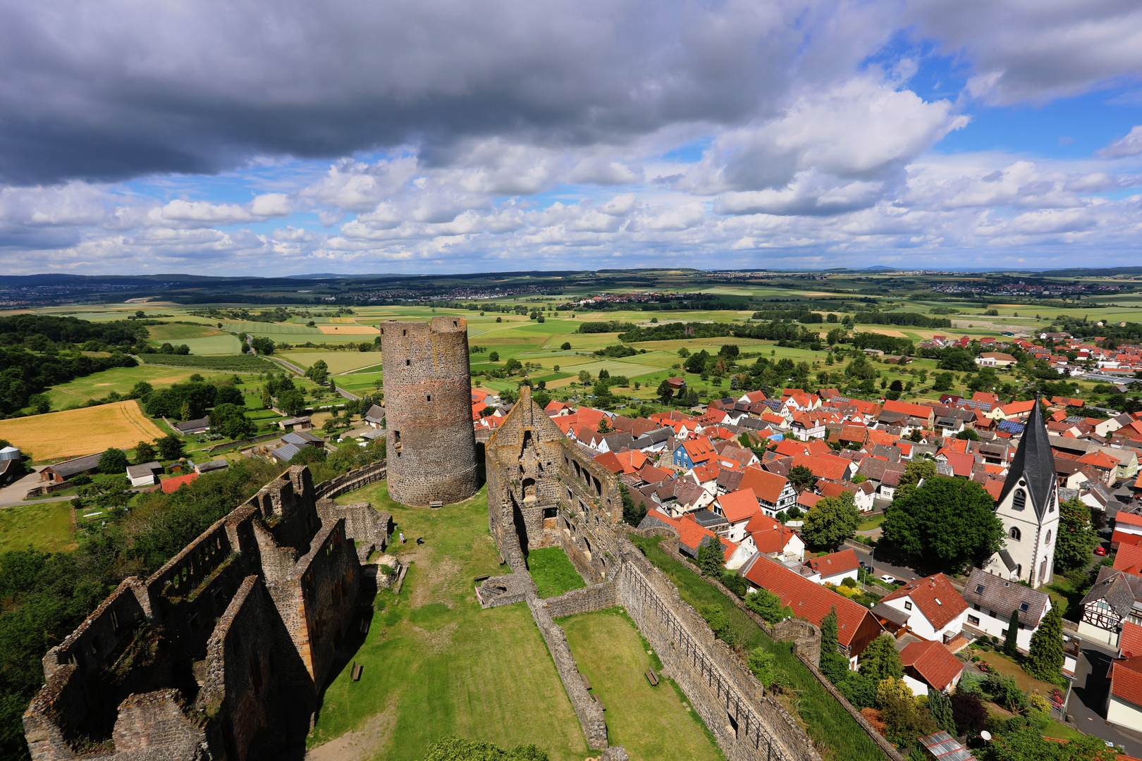 Blick über Müntenberg