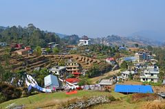 Blick über Nagarkot