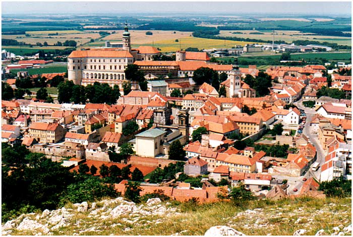 Blick über Nikolsburg