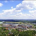 Blick über Oberhausen Centro