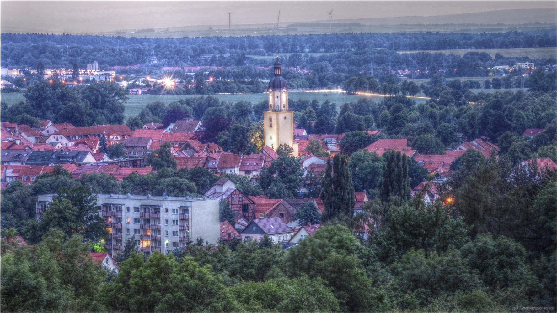 Blick über Ohrdruf