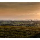 Blick über Ost-Belgien im Frühherbst