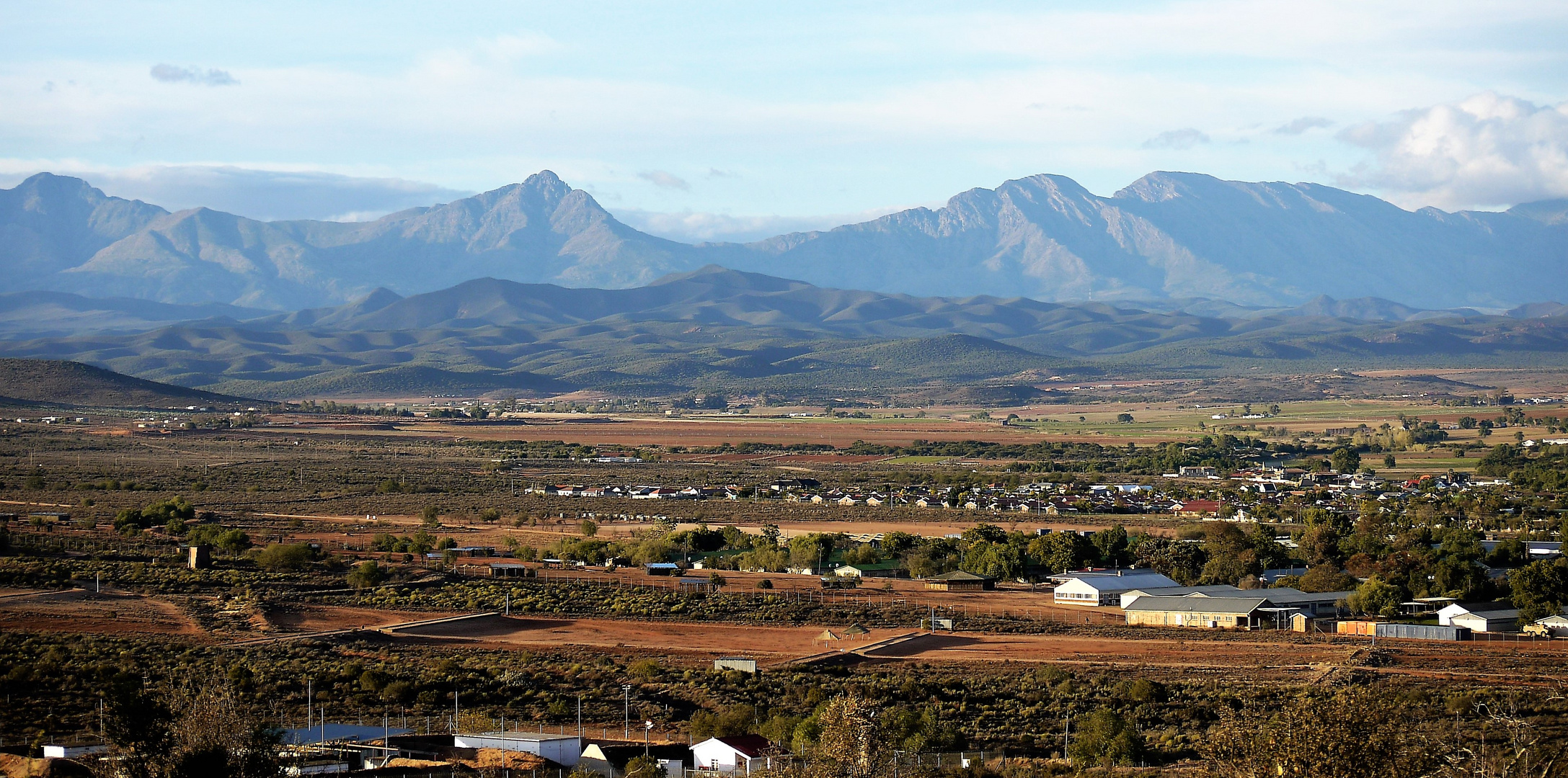 Blick über Oudtshoorn Foto & Bild africa, southern africa, south