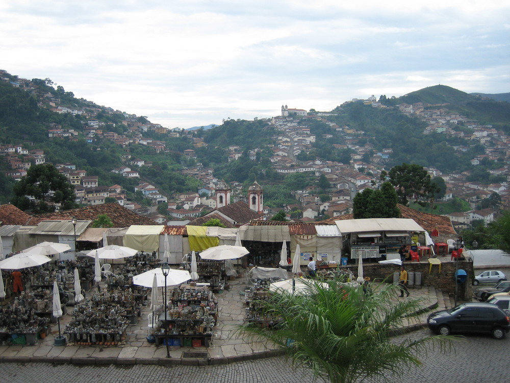 Blick über Ouro Preto