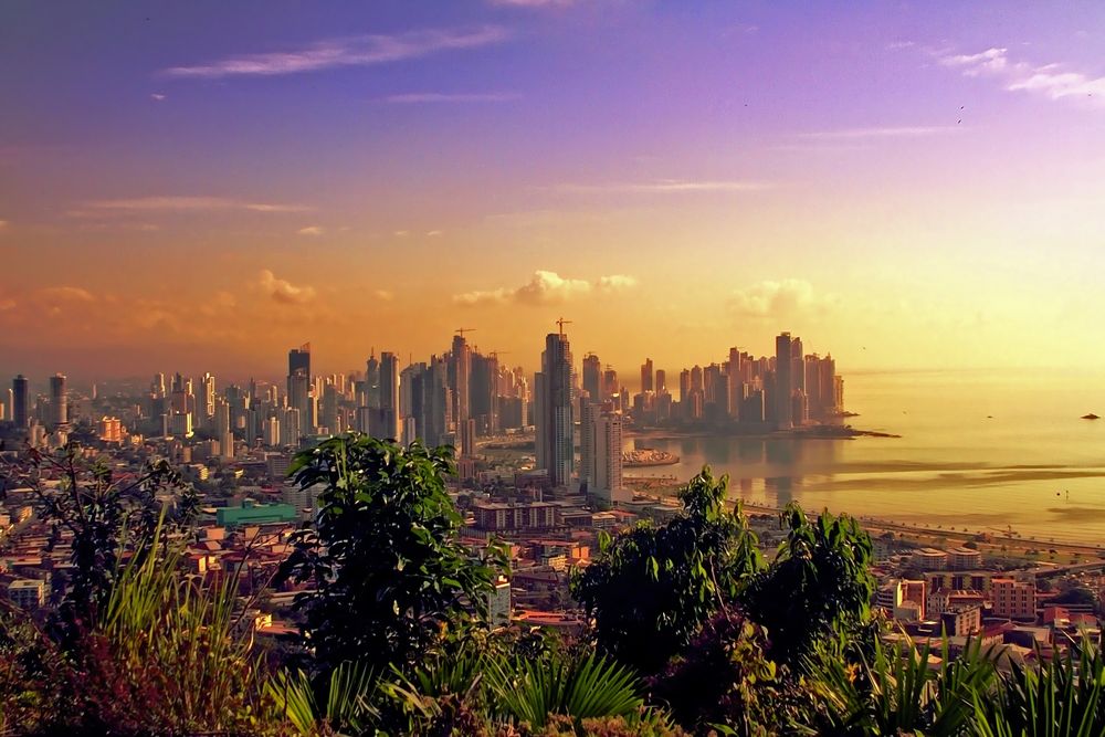 Blick über Panama City