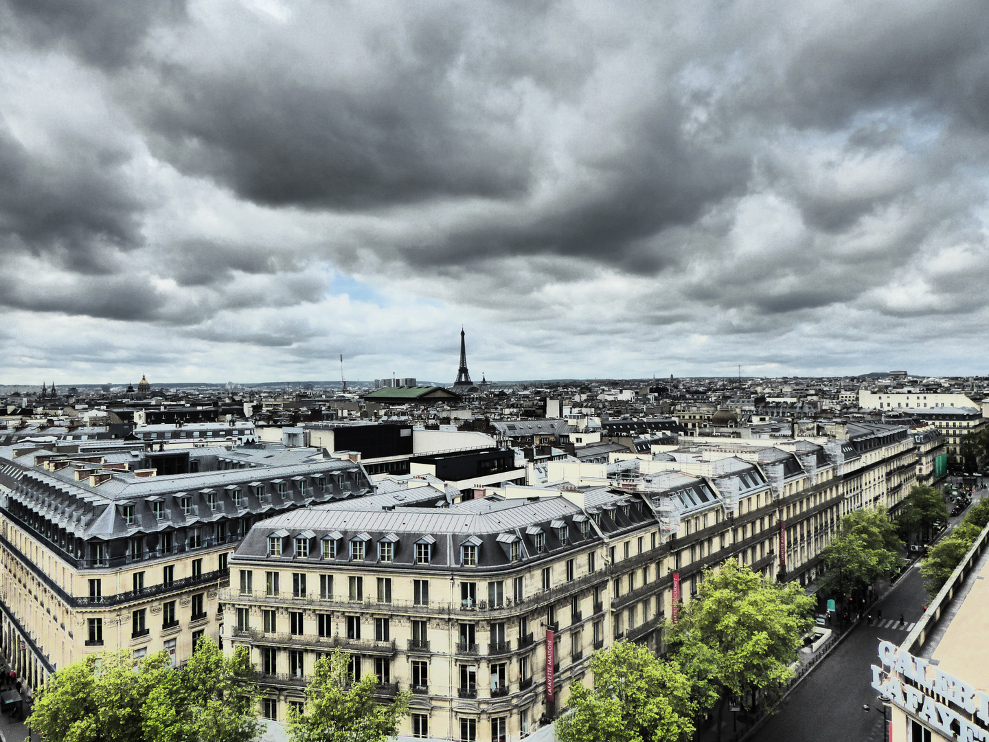 Blick über Paris