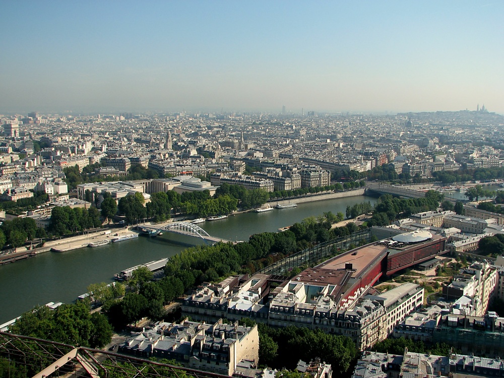 "Blick über Paris"