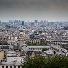 Blick über Paris auf Montmartre  (*Kl)