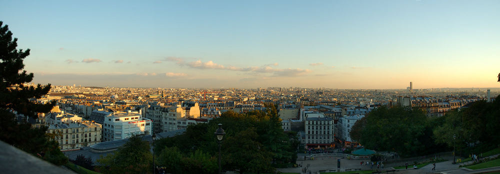 Blick über Paris