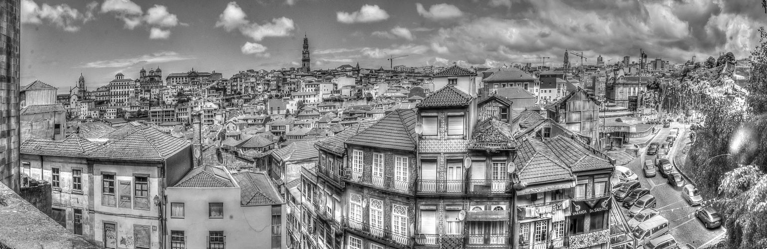 Blick über Porto