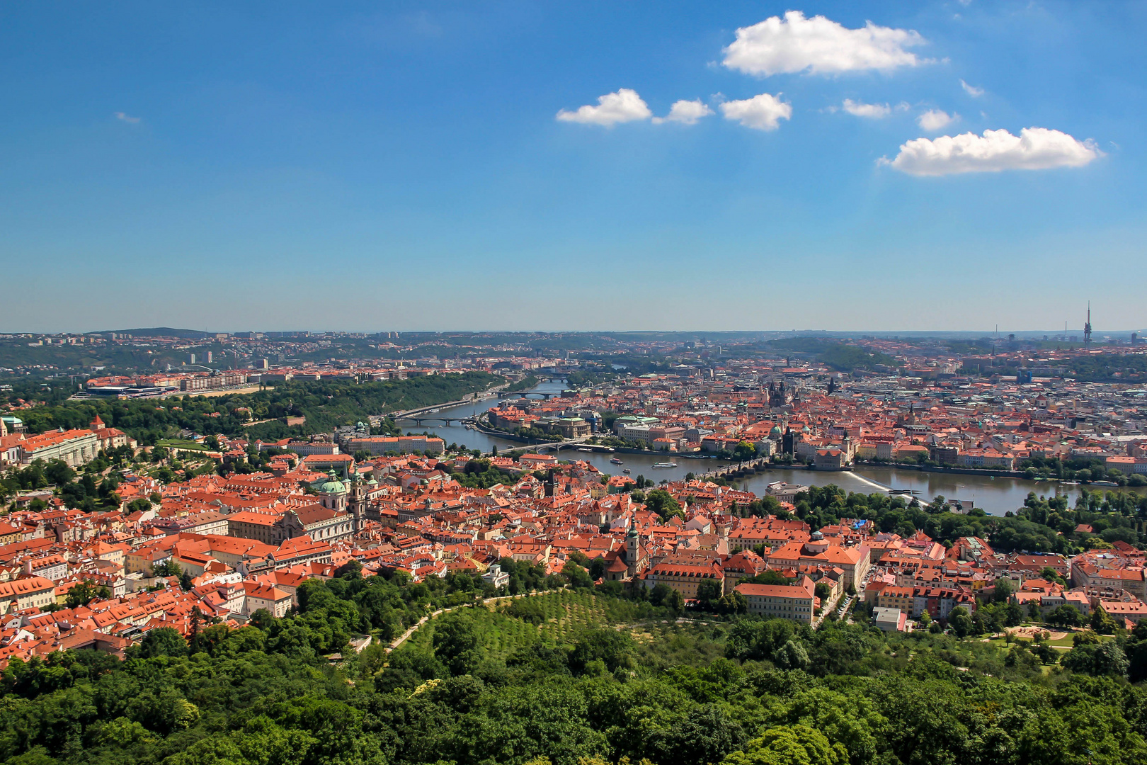 Blick über Prag 2016
