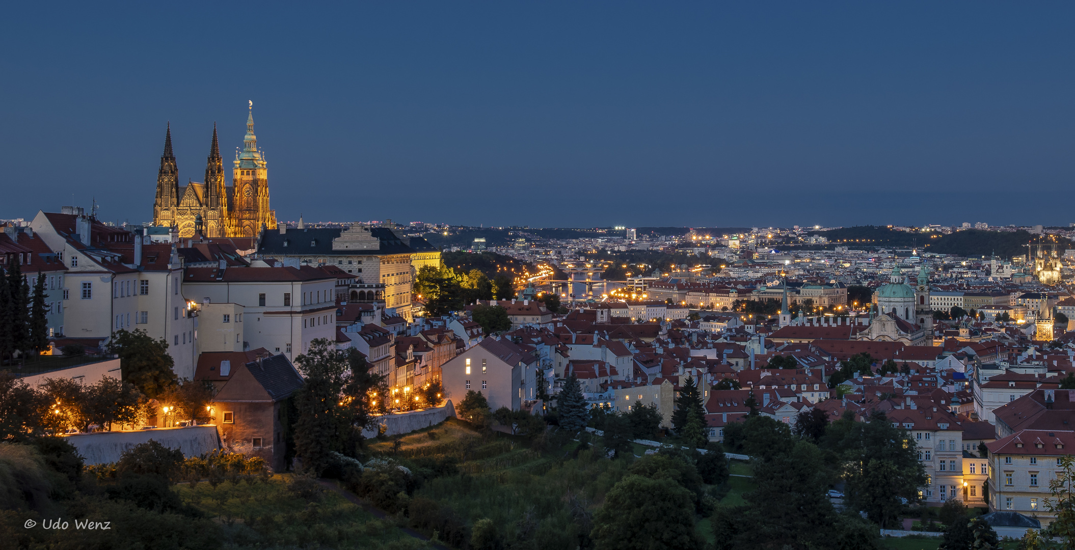 Blick über Prag 