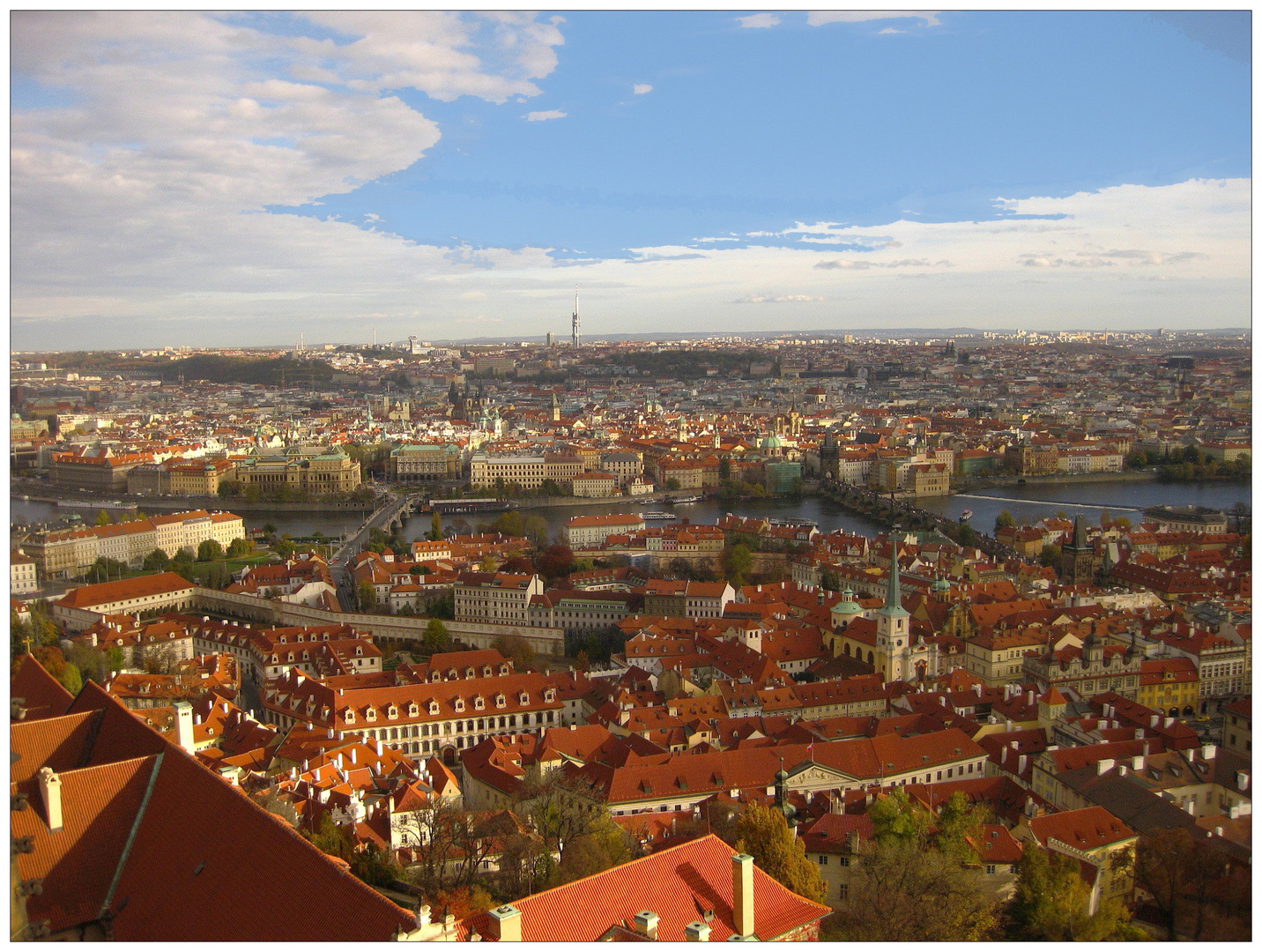 Blick über Prag