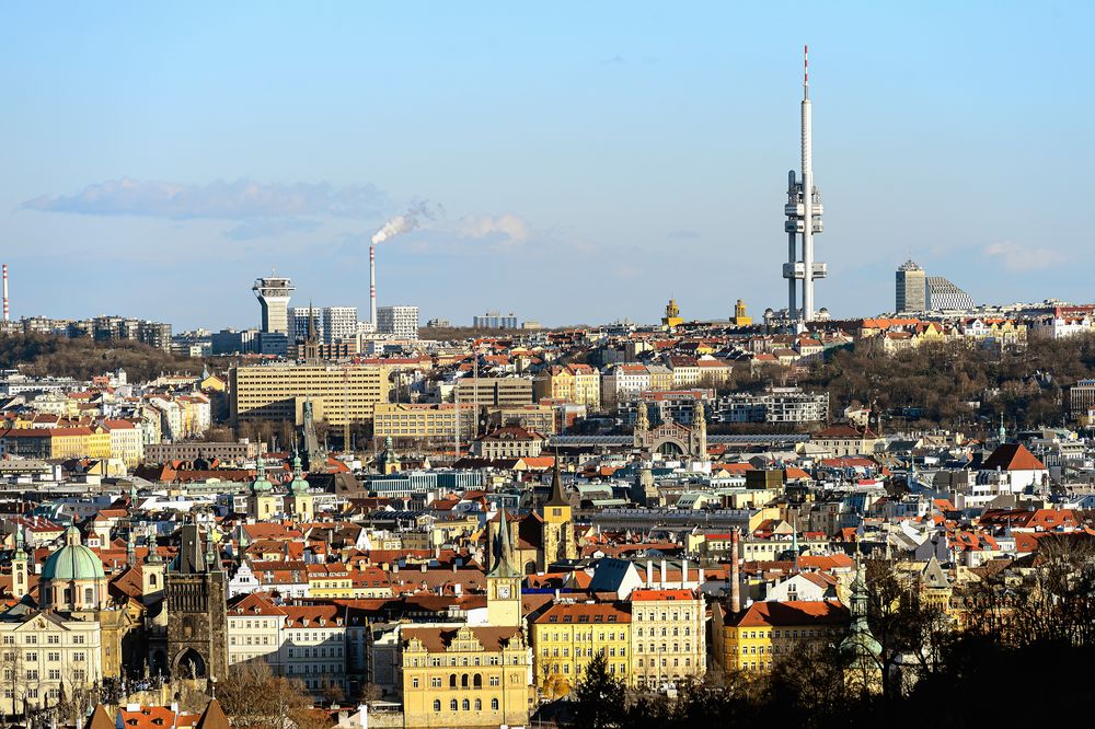 Blick über Prag