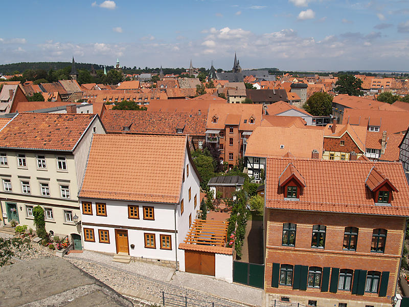 Blick über Quedlinburg